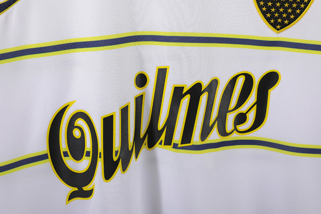 Boca Juniors 1999 Visitante Blanco Retro