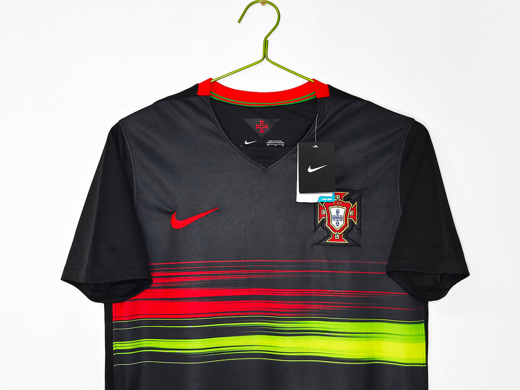 Portugal 2015 Visitante Negro Retro