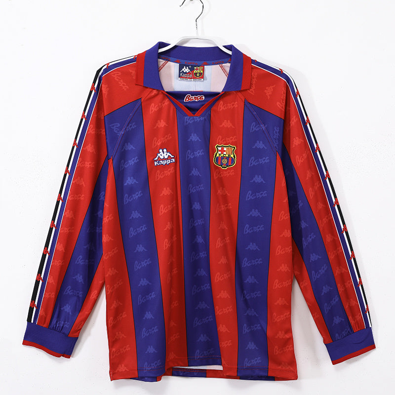 Barcelona 1995/97 Local Manga Larga