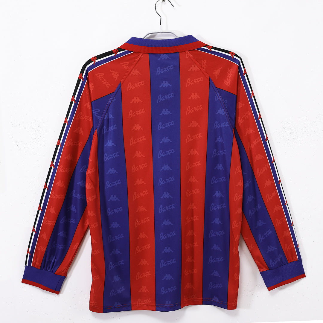 Barcelona 1995/97 Local Manga Larga