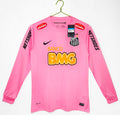 Santos 2013 Manga Larga Rosa