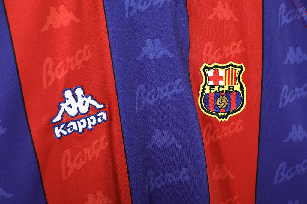 Barcelona 1995/97 Local Manga Larga