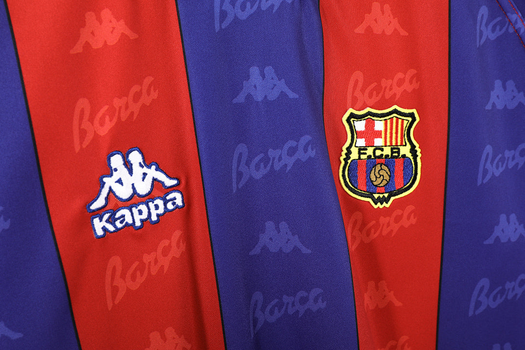 Barcelona 1995/97 Local Manga Larga