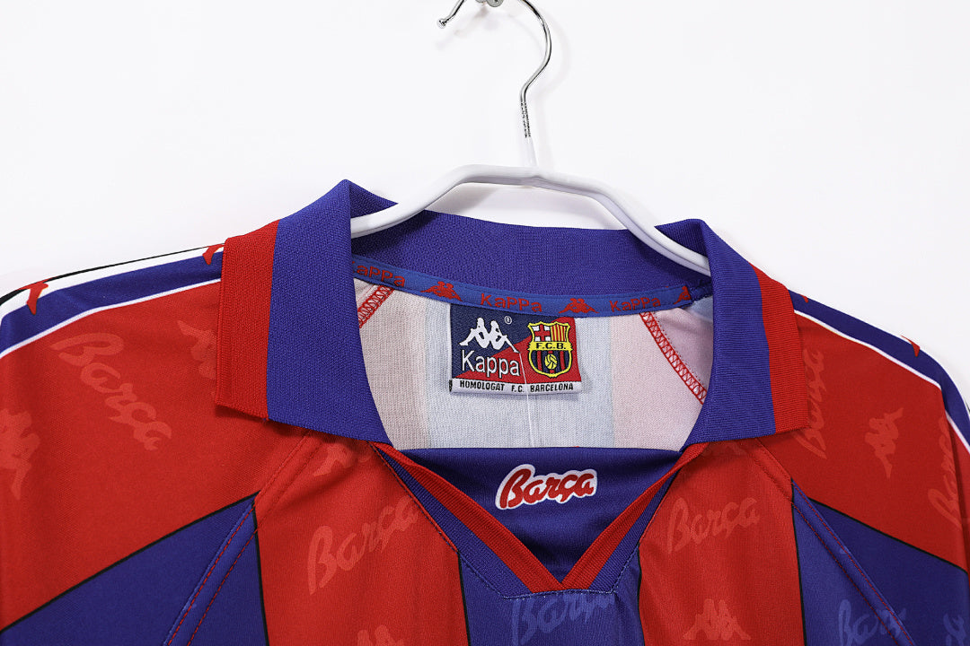 Barcelona 1995/97 Local Manga Larga