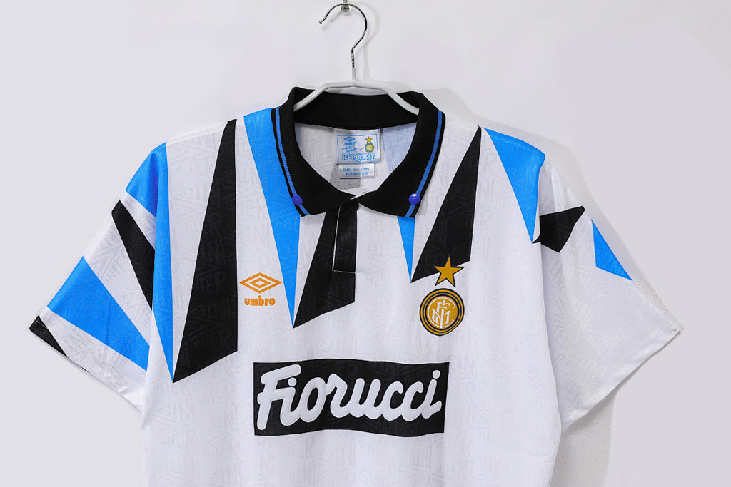 Inter de Milán 1992/93 Visitante Blanco