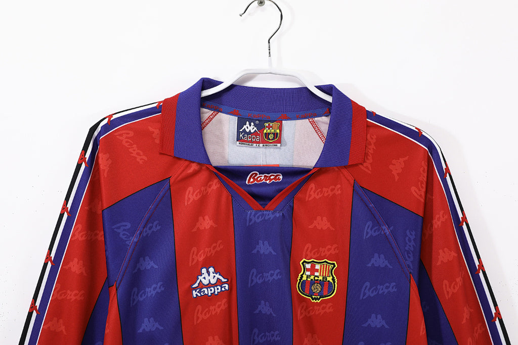 Barcelona 1995/97 Local Manga Larga