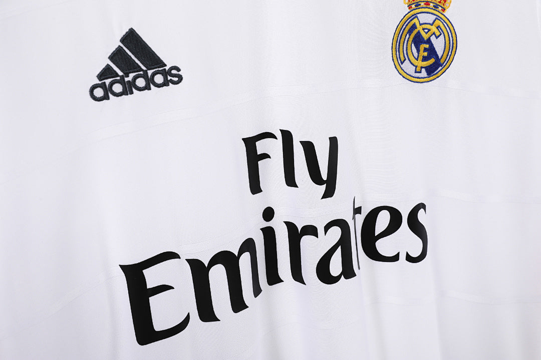 Real Madrid 2013/14 Local Manga Larga Retro