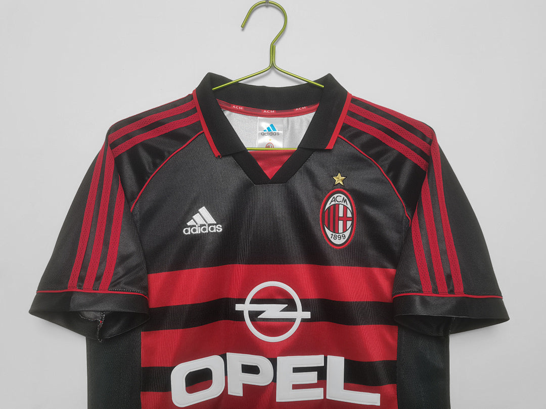 AC Milan 1998/99 Segunda Visitante Retro