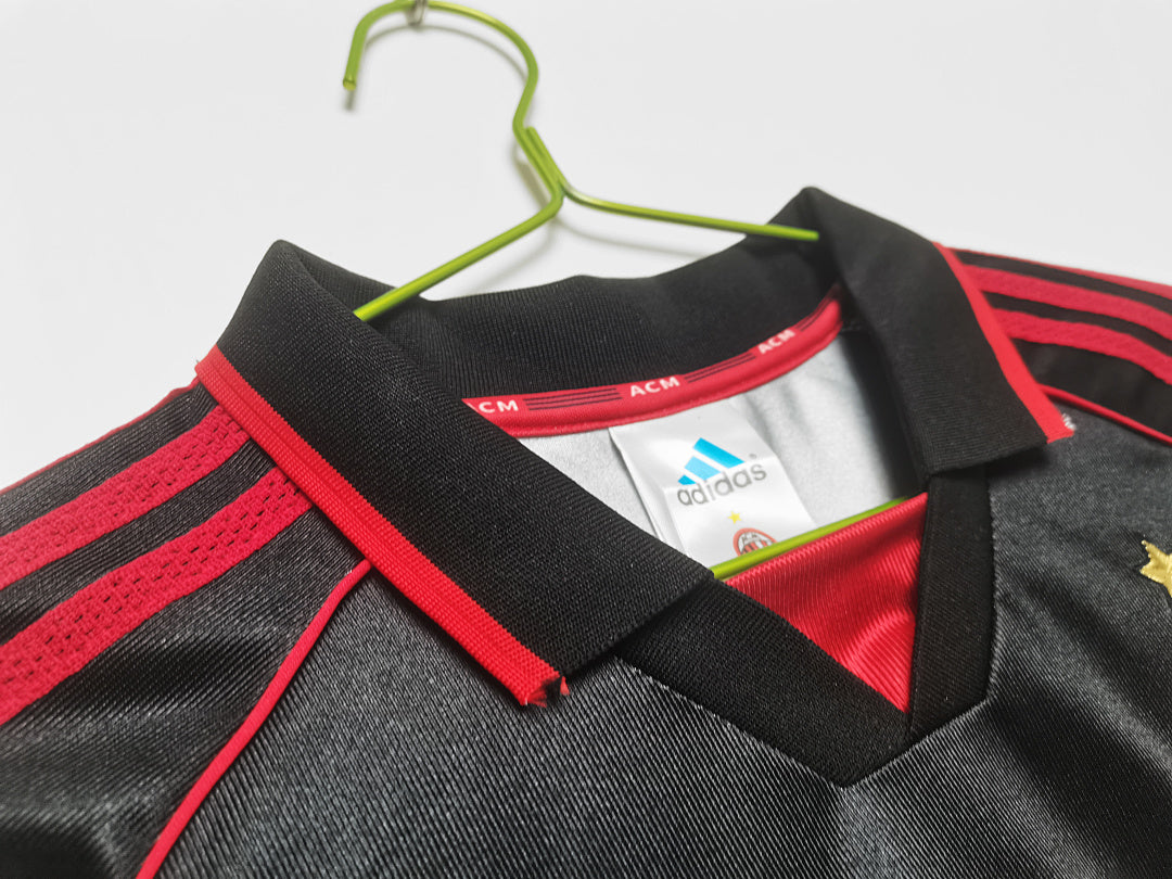AC Milan 1998/99 Segunda Visitante Retro