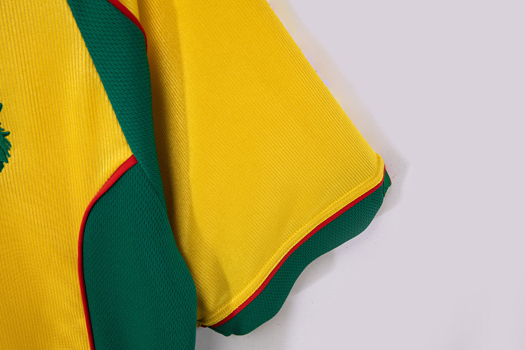 Camerún 1998/99 Visitante Amarillo Retro