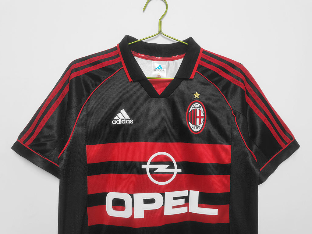 AC Milan 1998/99 Segunda Visitante Retro