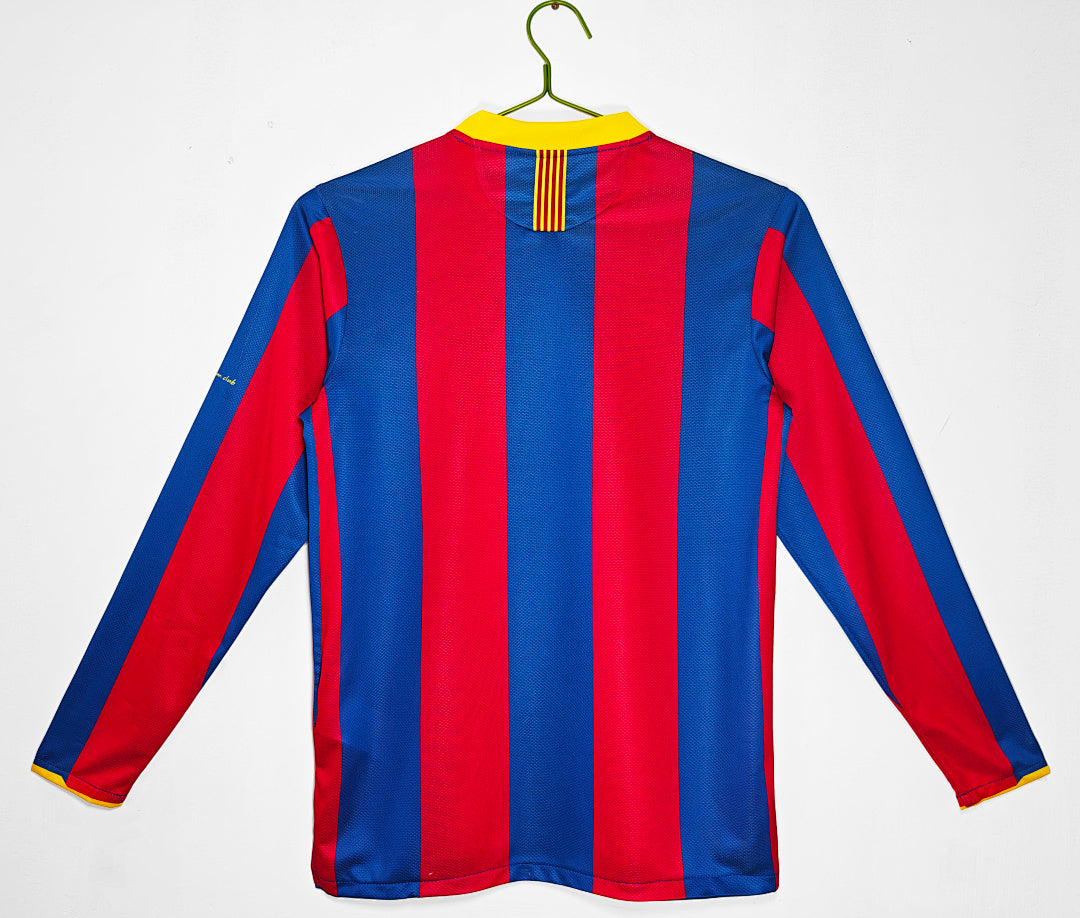 Barcelona 2010/11 Local Manga Larga Versión Liga