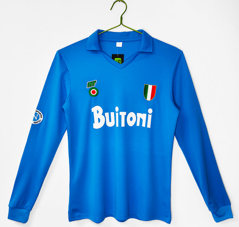 Napoli 1987/88 Local Manga Larga