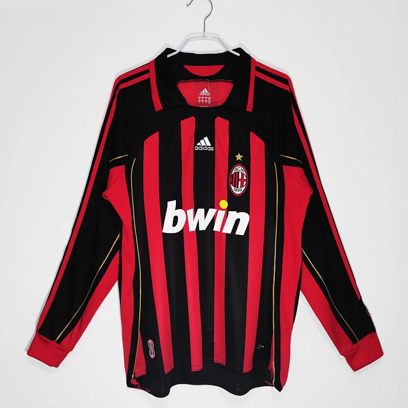 AC Milan 2006/07 Local Manga Larga