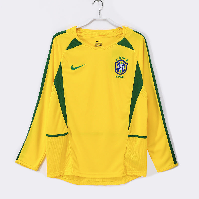 Brasil 2002 Local Manga Larga Retro