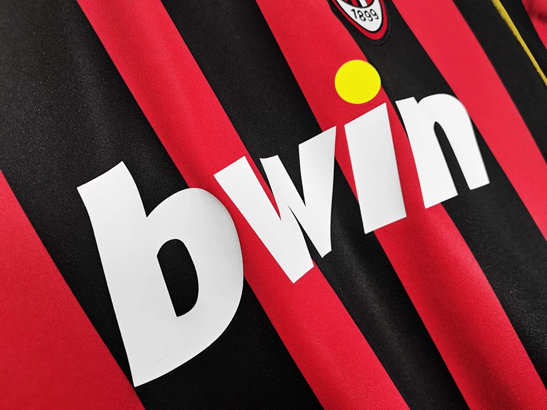 AC Milan 2006/07 Local Manga Larga