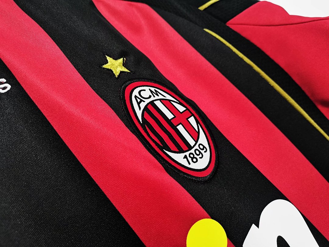 AC Milan 2006/07 Local Manga Larga