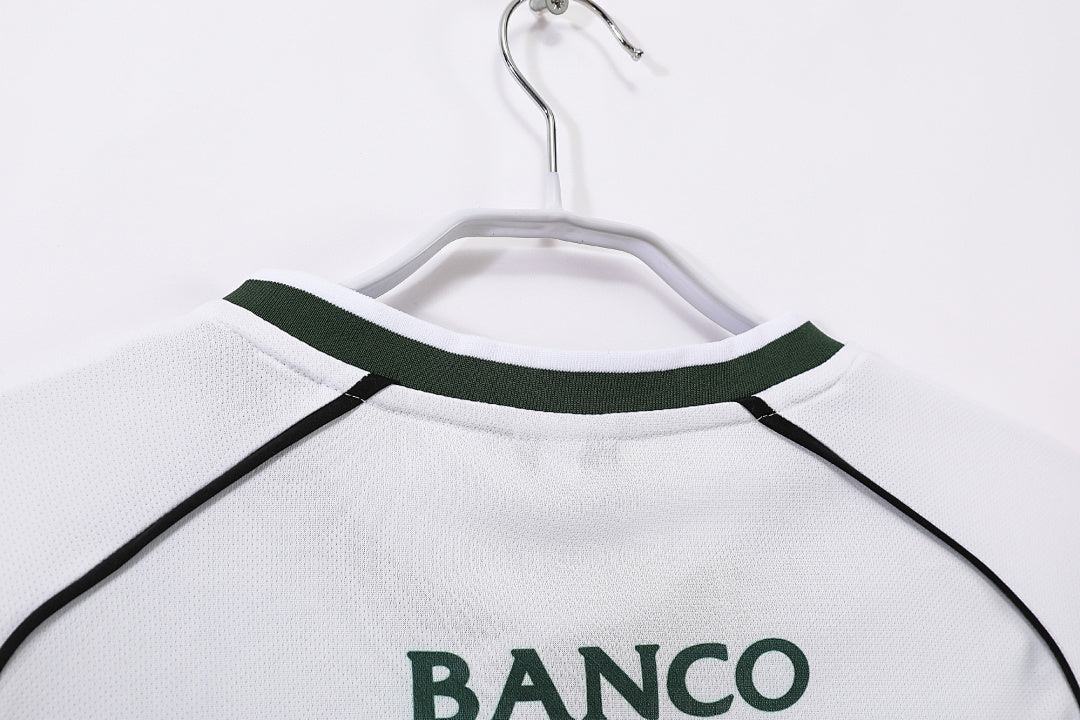 Sporting de Lisboa 2001/03 Local Manga Larga Retro