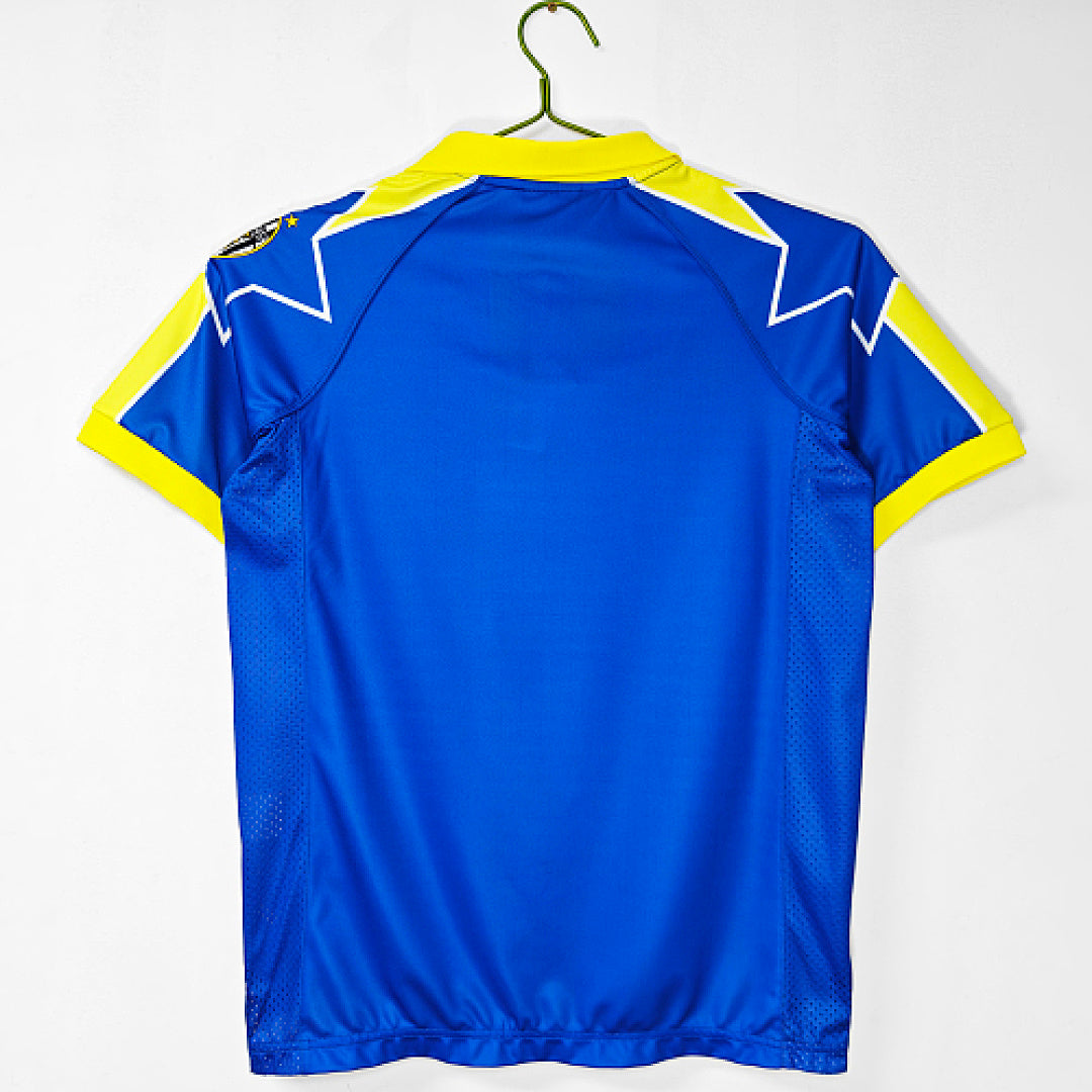 Juventus 1997/98 Visitante Azul Retro
