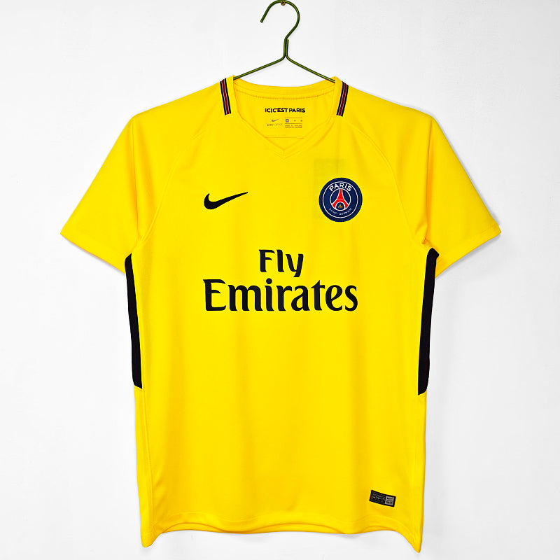 PSG 2017/18 Visitante Amarillo Retro