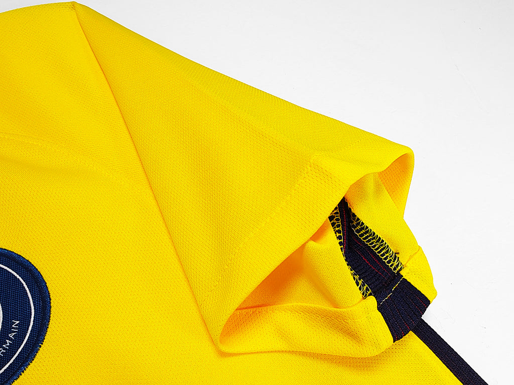 PSG 2017/18 Visitante Amarillo Retro