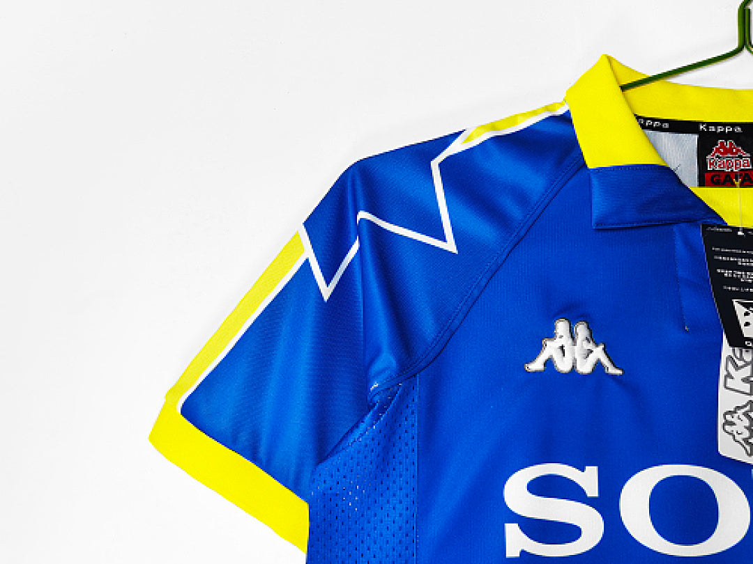 Juventus 1997/98 Visitante Azul Retro