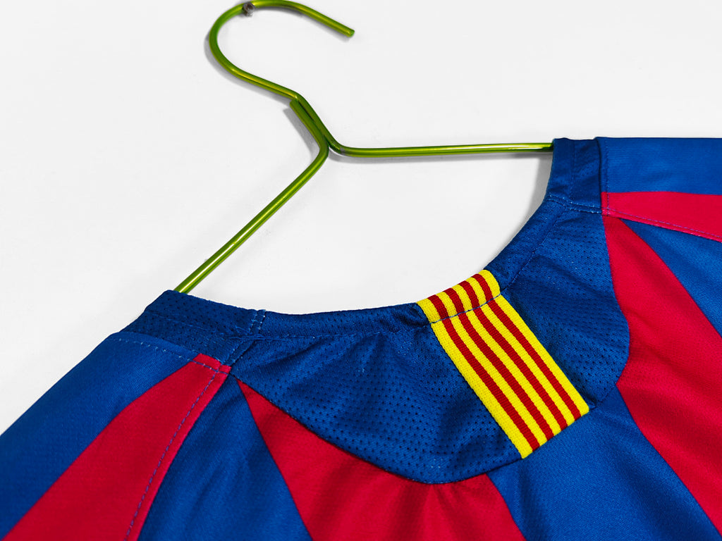 Barcelona 2005/06 Local Manga Larga Versión Liga