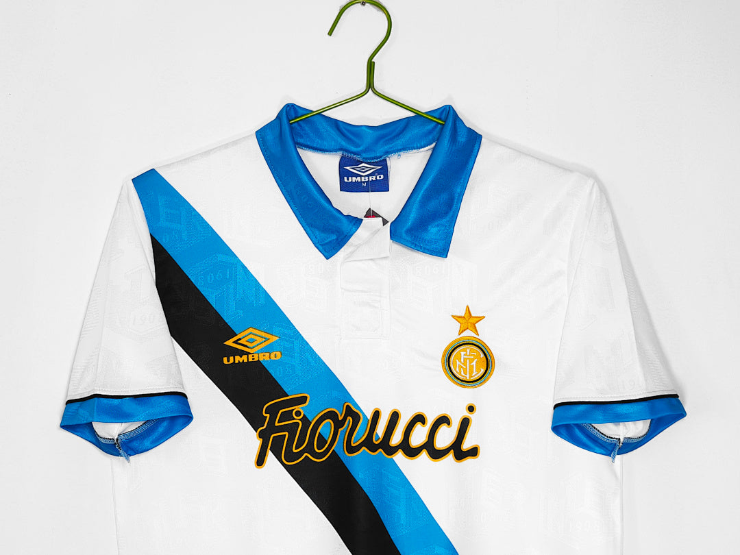 Inter de Milán 1994/95 Visitante Blanco