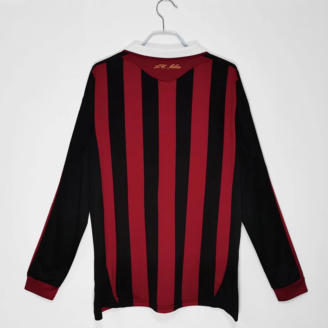 AC Milan 2009/10 Local Manga Larga