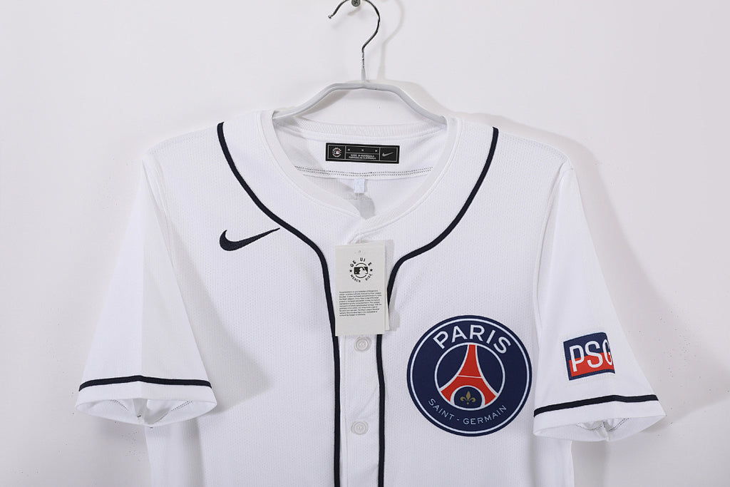 PSG 2025 Blanco Chaqueta Béisbol