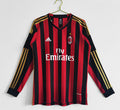 AC Milan 2013/14 Manga Larga Retro