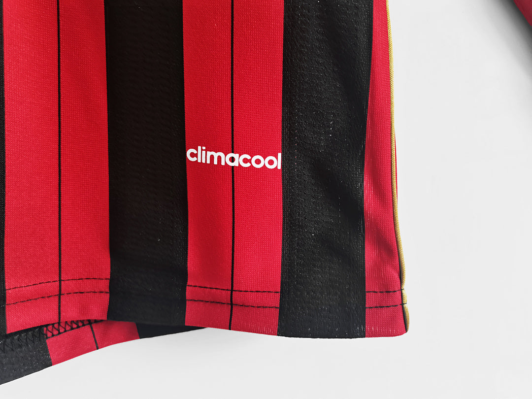 AC Milan 2013/14 Manga Larga Retro