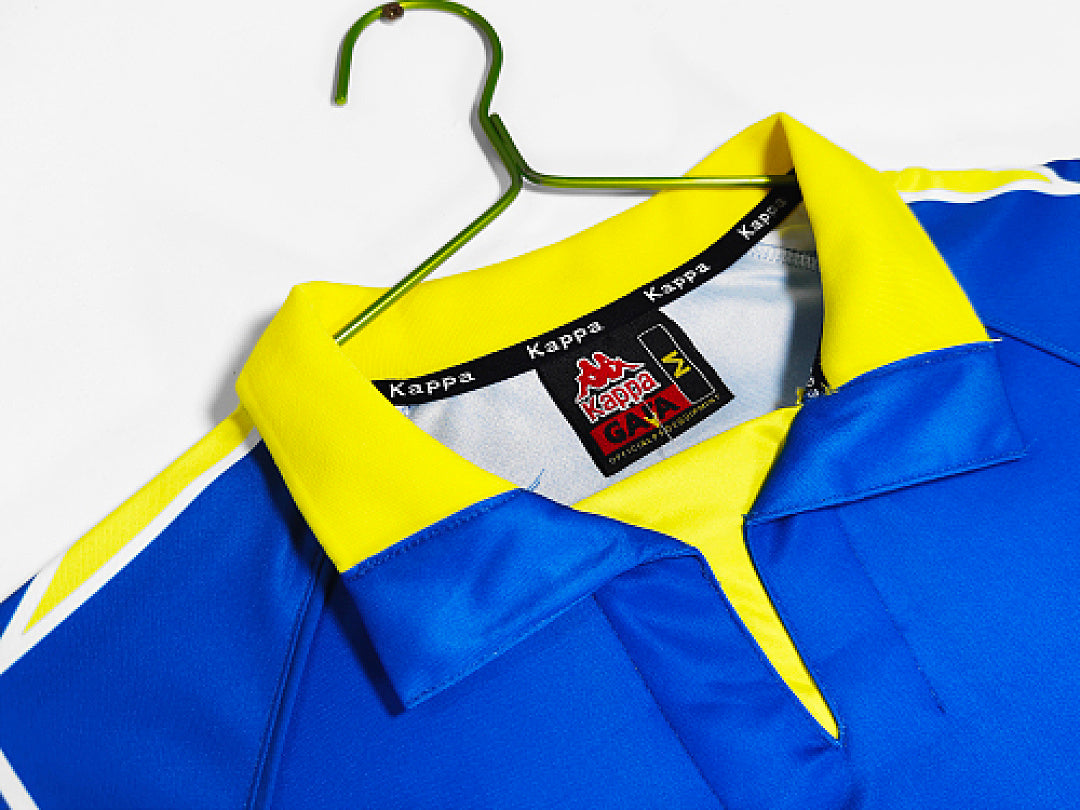 Juventus 1997/98 Visitante Azul Retro
