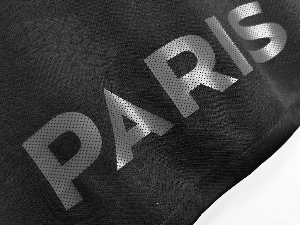 PSG 2017/18 Segunda Visitante Negro Retro