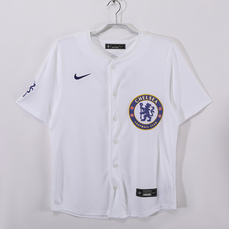Chelsea 2025 Blanco Chaqueta Béisbol