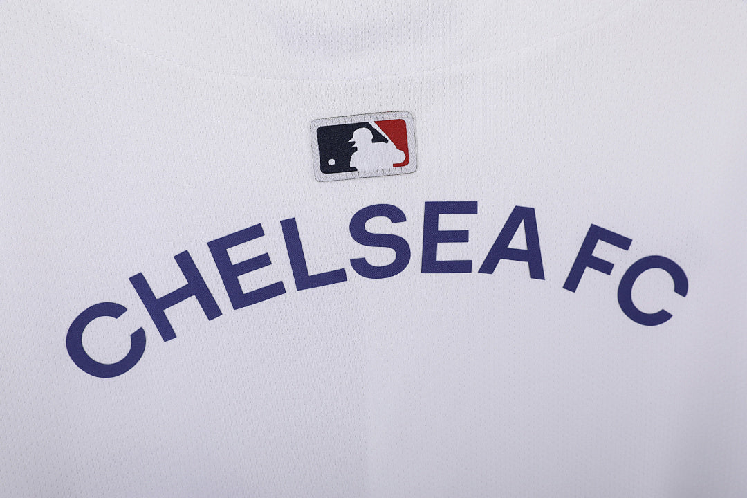 Chelsea 2025 Blanco Chaqueta Béisbol