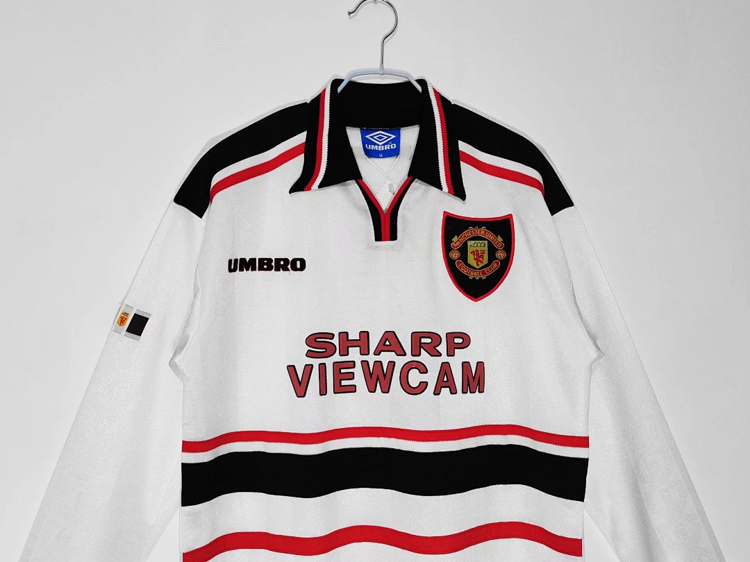 Manchester United 1998/99 Visitante Manga Larga