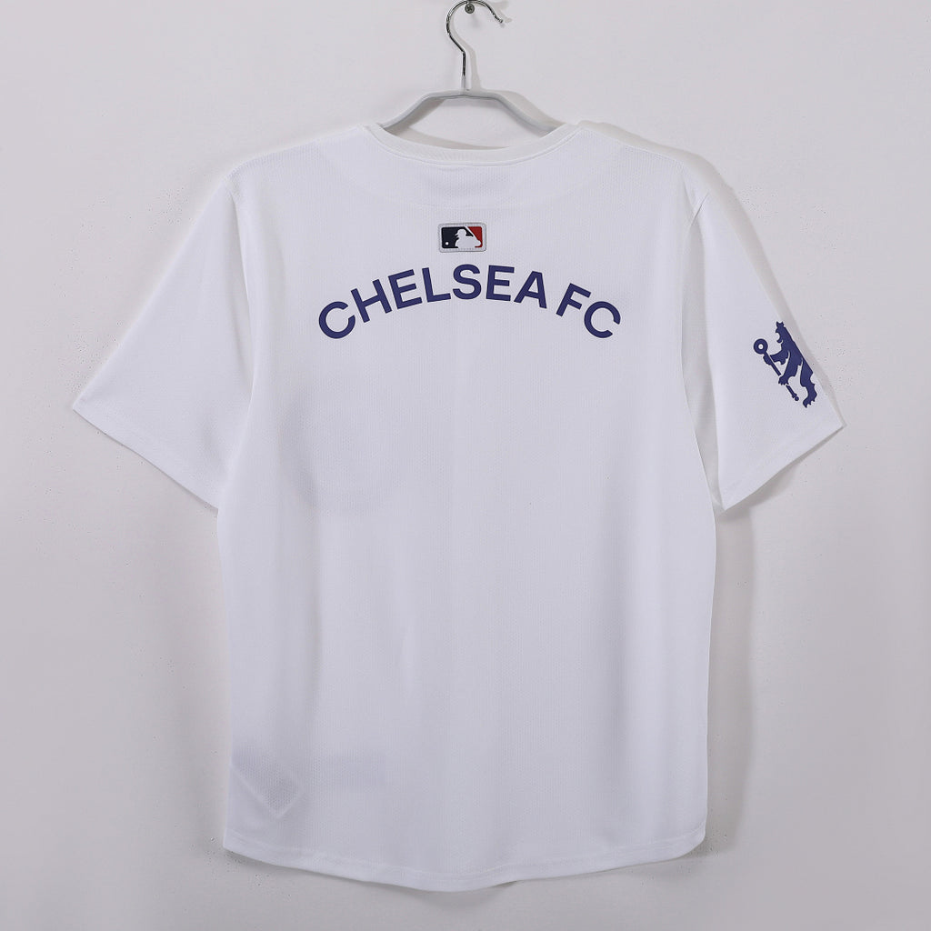 Chelsea 2025 Blanco Chaqueta Béisbol