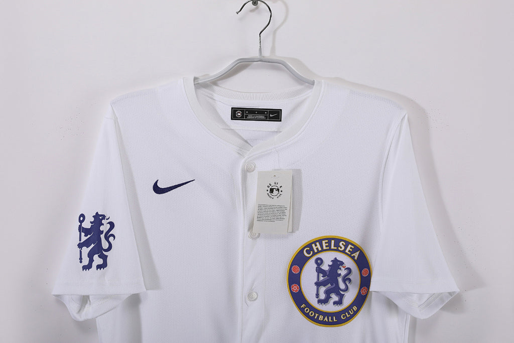 Chelsea 2025 Blanco Chaqueta Béisbol