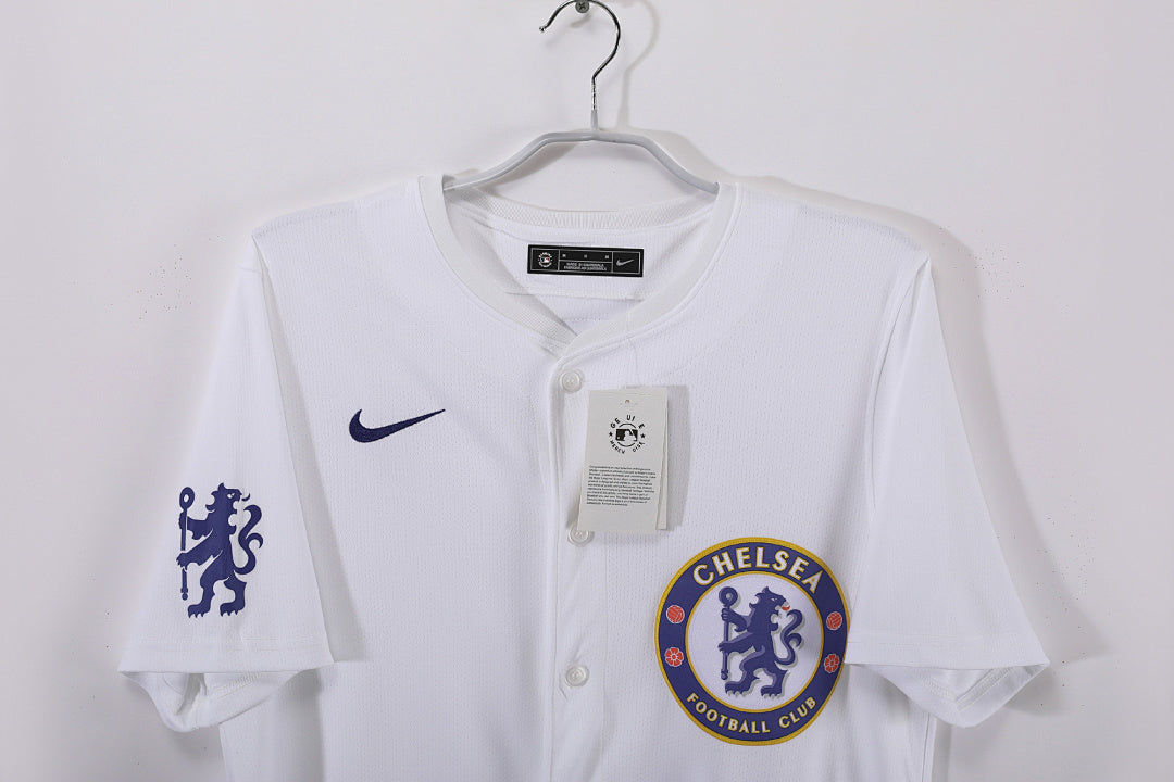 Chelsea 2025 Blanco Chaqueta Béisbol