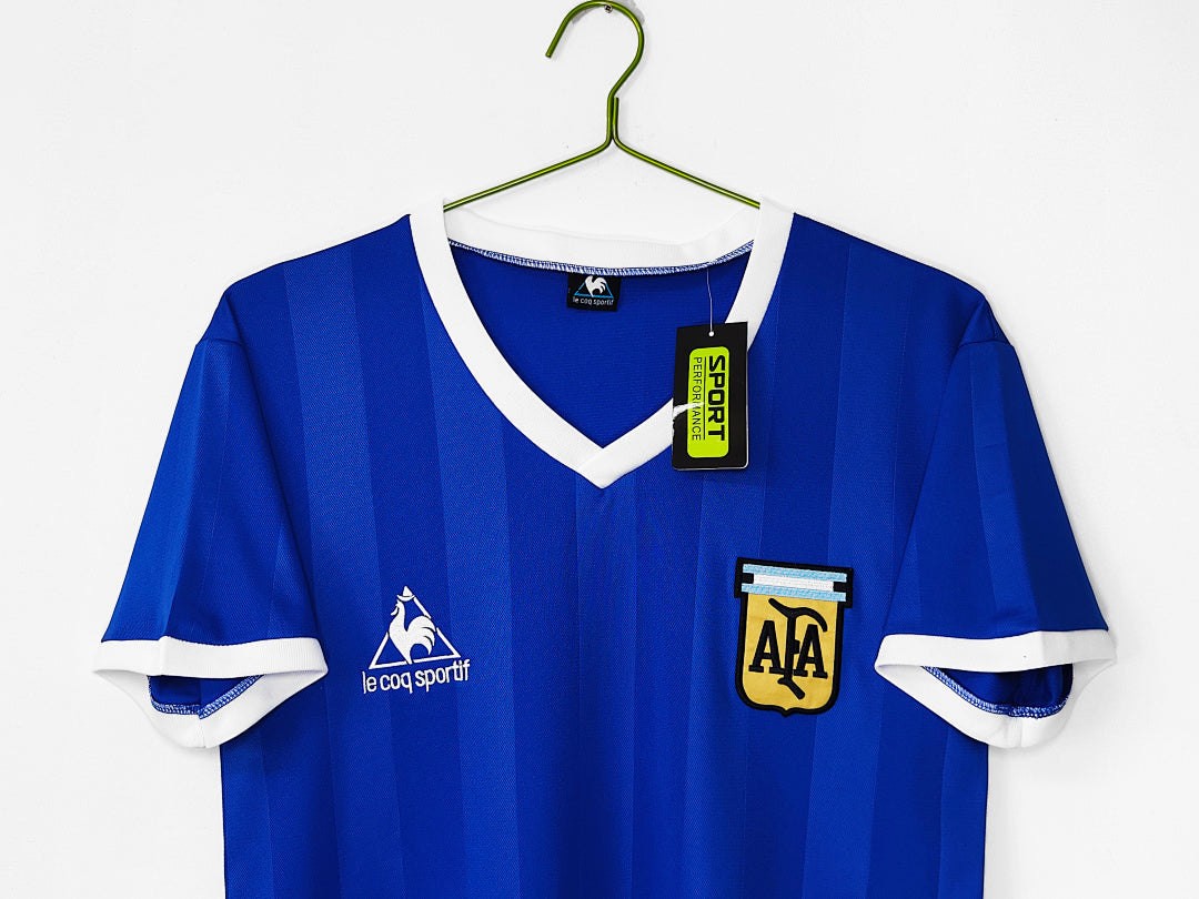 Argentina 1986 Visitante Azul