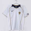 Portugal 2004 Visitante Blanco Retro