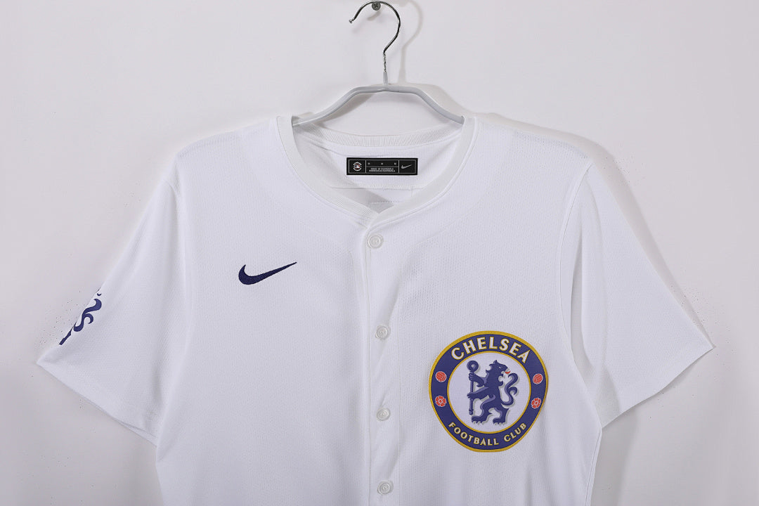 Chelsea 2025 Blanco Chaqueta Béisbol