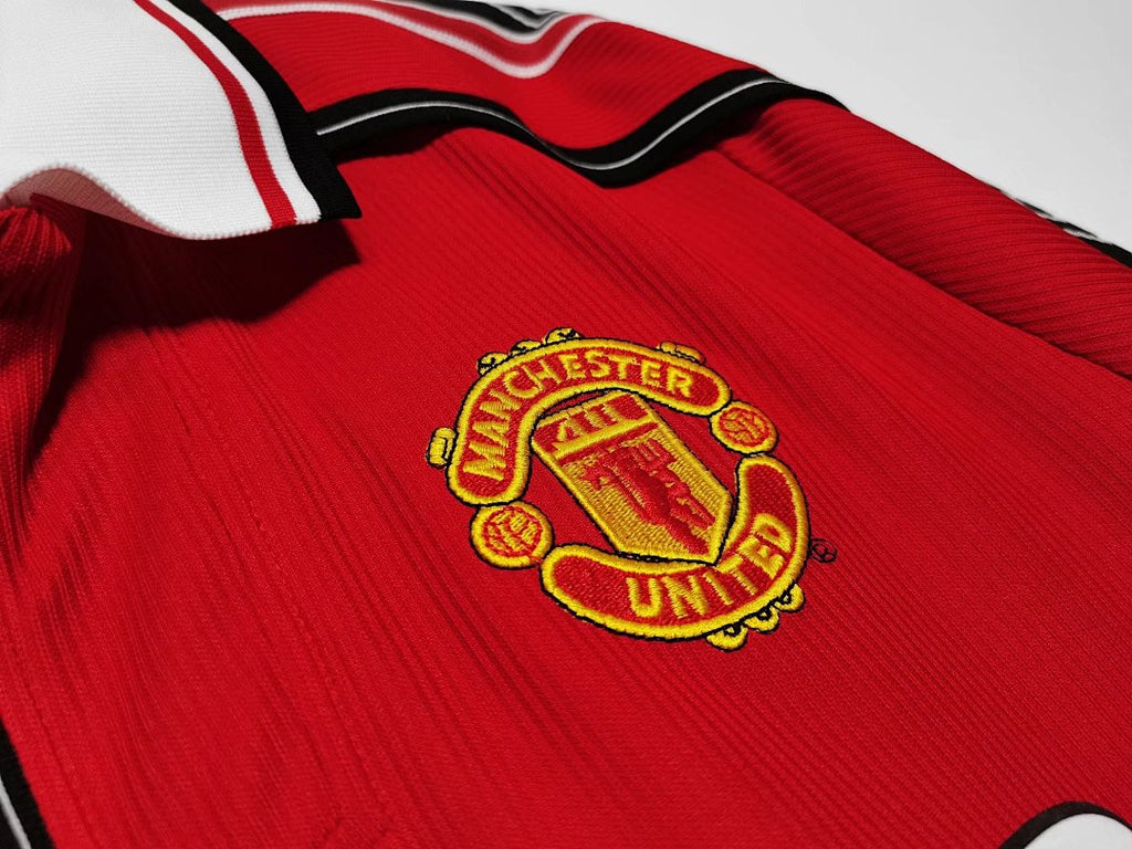 Manchester United 1998/99 Local Manga Larga