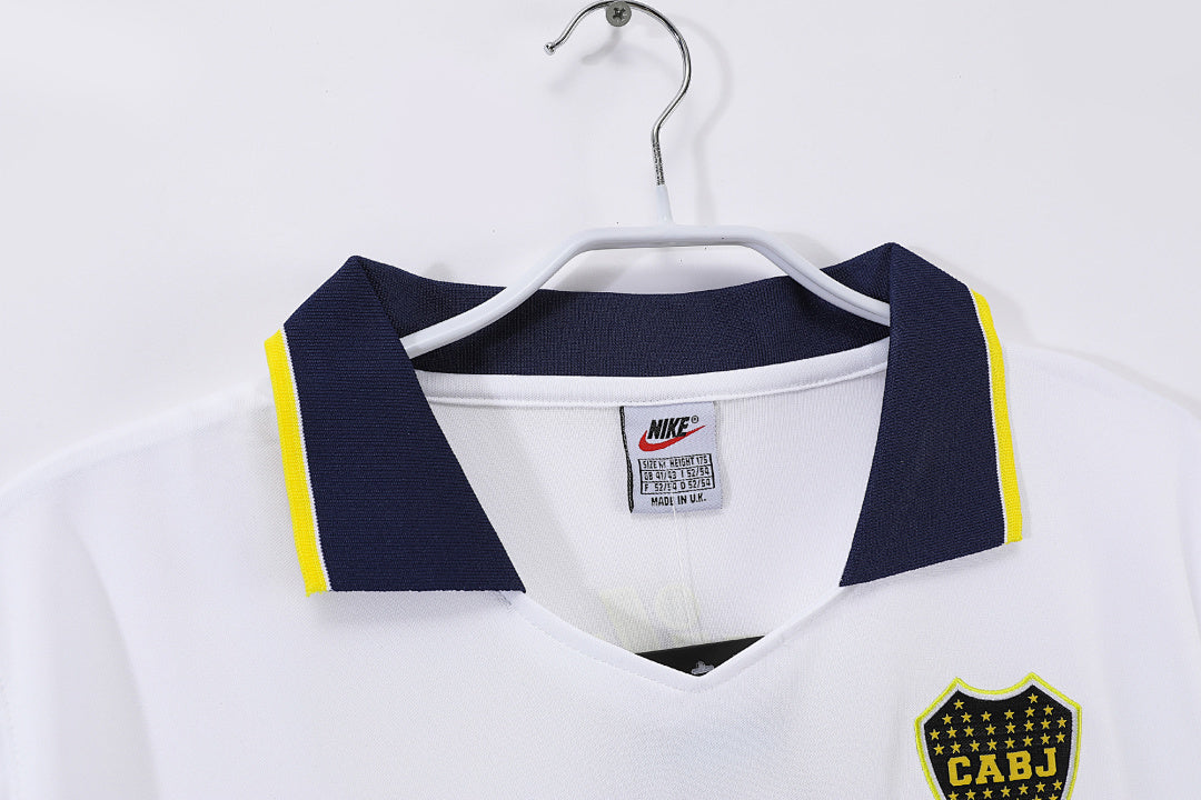 Boca Juniors 1996/97 Visitante Blanco