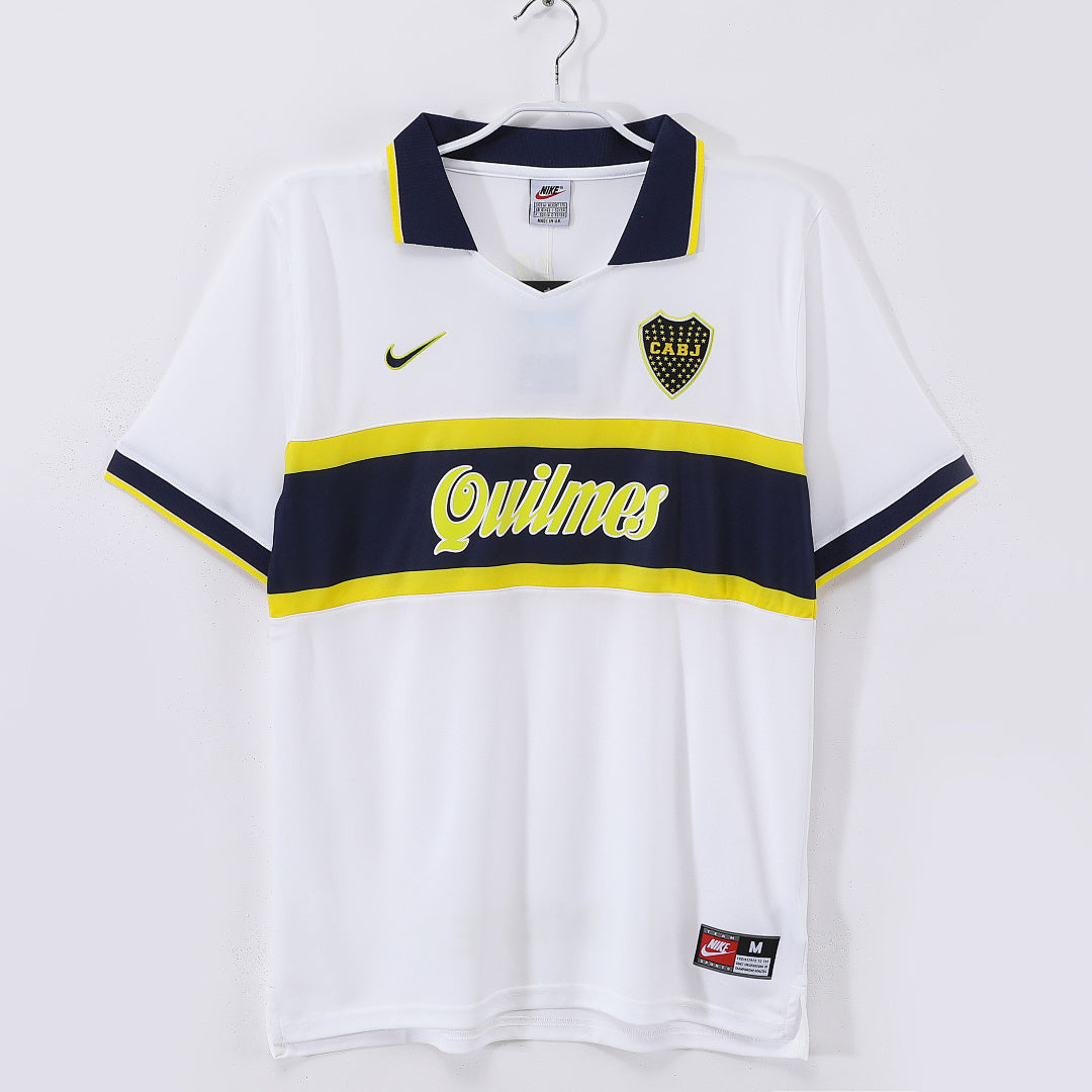 Boca Juniors 1996/97 Visitante Blanco