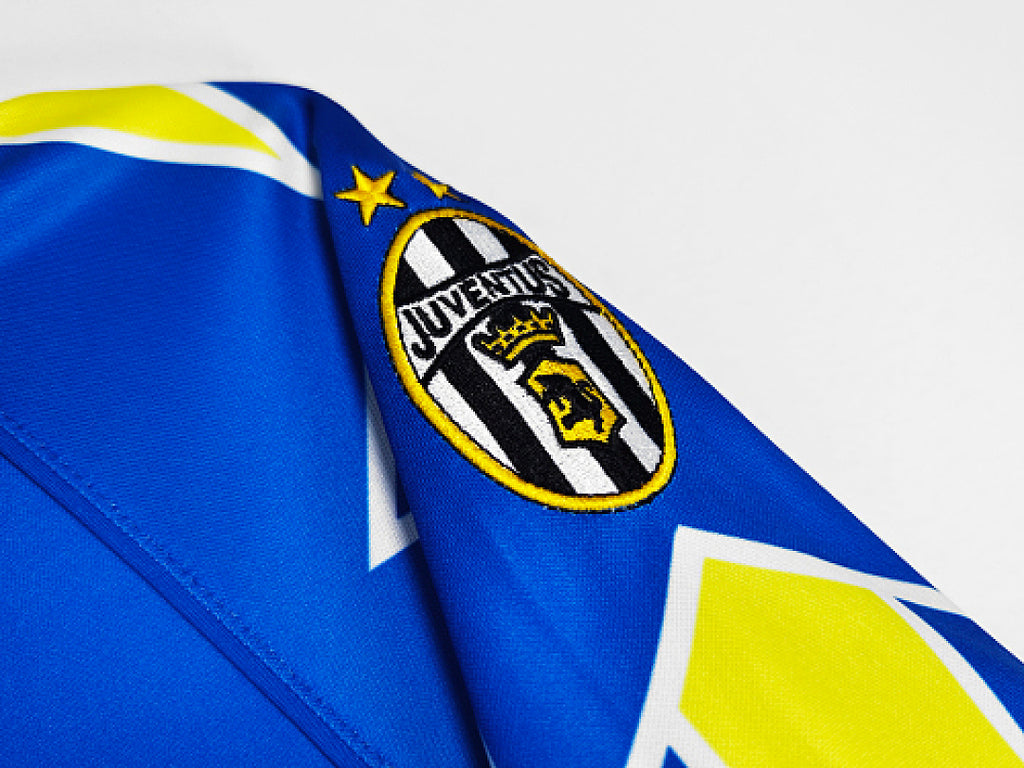 Juventus 1997/98 Visitante Azul Retro