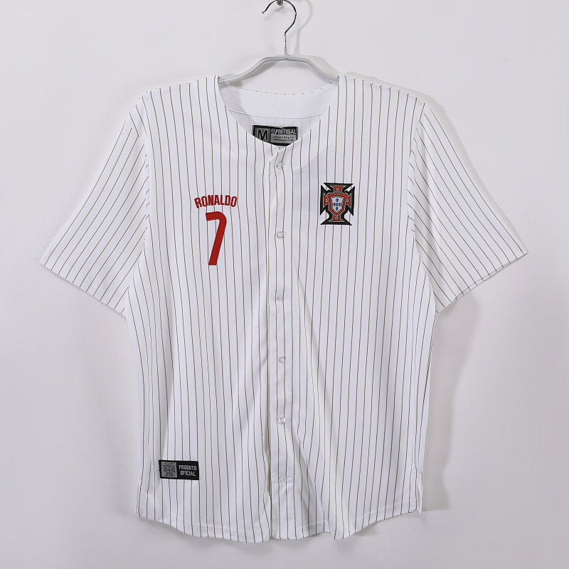 Portugal 2025 Blanco Chaqueta Béisbol