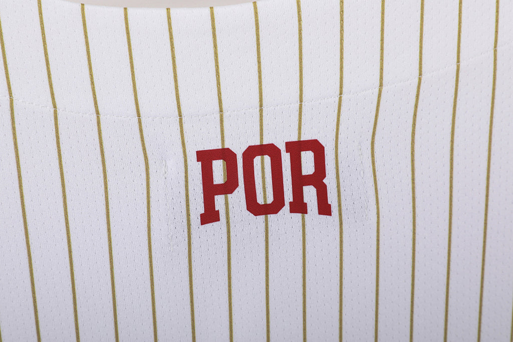 Portugal 2025 Blanco Chaqueta Béisbol