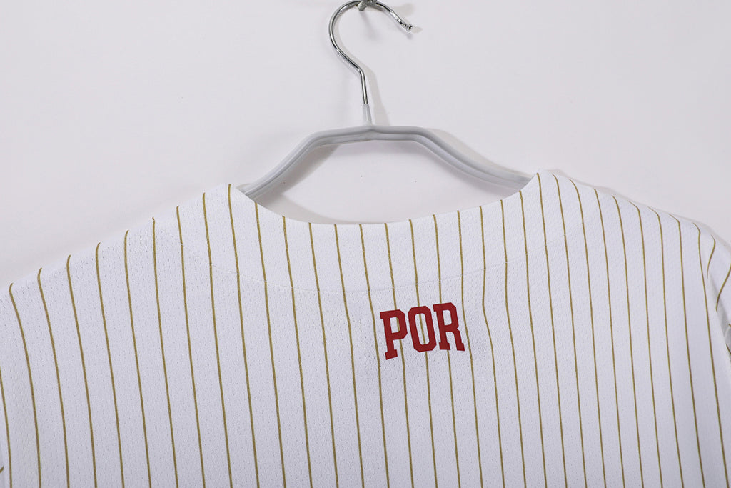 Portugal 2025 Blanco Chaqueta Béisbol